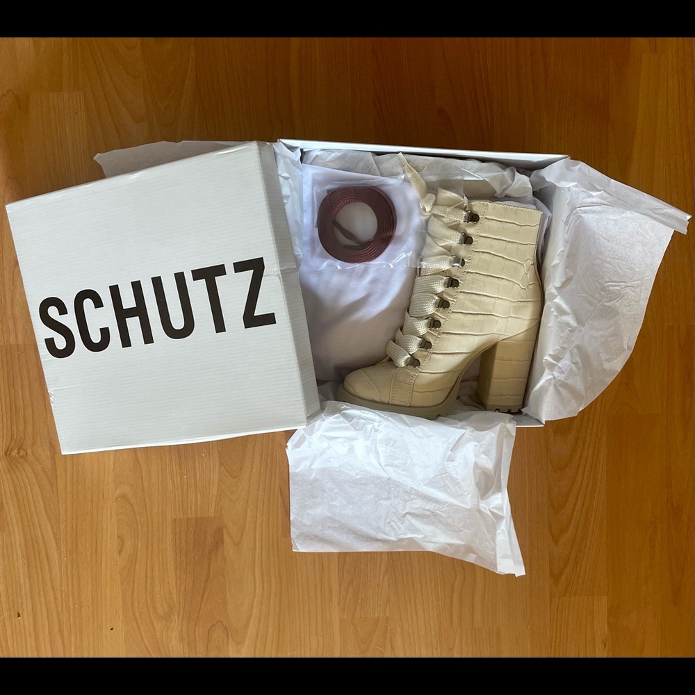 Schutz Zhara Boots Size 7 - Picture 2 of 6
